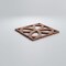 Ekena Millwork Extra Small Daventry Decorative Fretwork Wood Wall Panels, Walnut, 7 3/8"W x 7 3/8"H x 3/8"T WALW08X08X0375DVNWA - alternate 2